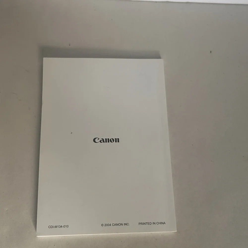 Canon PowerShot PC 1080 Digital Camera  Silver Tested  No USB w/Box ,Manual & SD